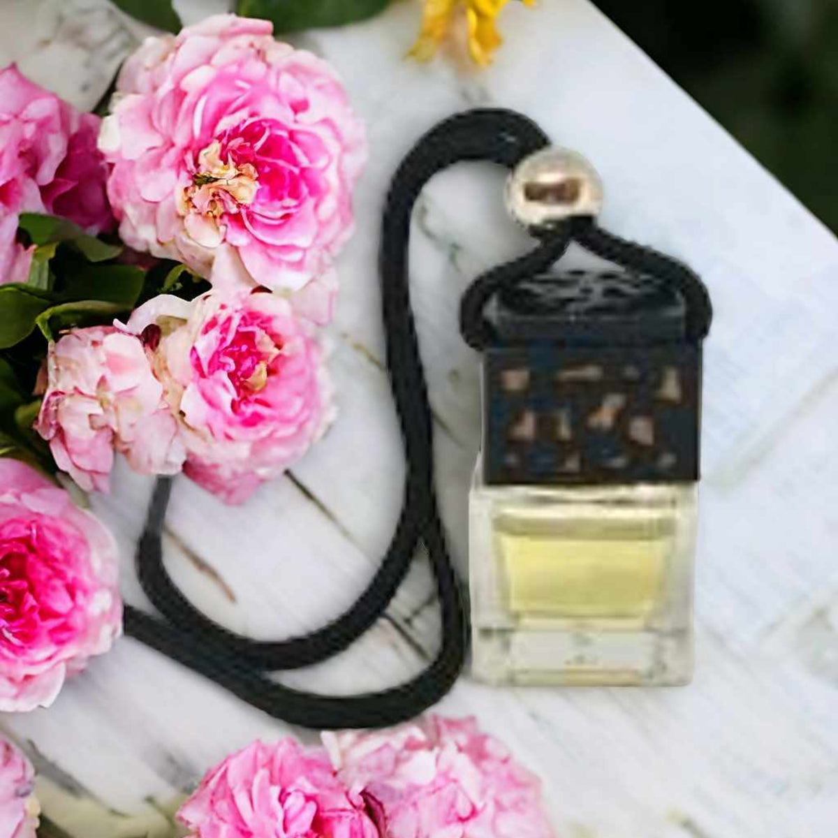 15ml floral-inspired car diffuser by Miss Jules Melts & Crafts, available in a choice of floral fragrances.