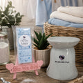 Clean Linen scented wax melts by Miss Jules Melts & Crafts with a crisp, fresh laundry-inspired fragrance