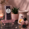 Dark Opium-inspired wax melt snap bar with a rich, sweet and woody perfume-inspired fragrance.