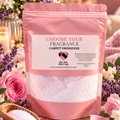 Fruit-inspired carpet freshener powder refill in a 300g pouch, available in a choice of fruity fragrances.