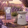 French Lavender scented wax melts by Miss Jules Melts & Crafts with a fresh, delicate floral lavender fragrance