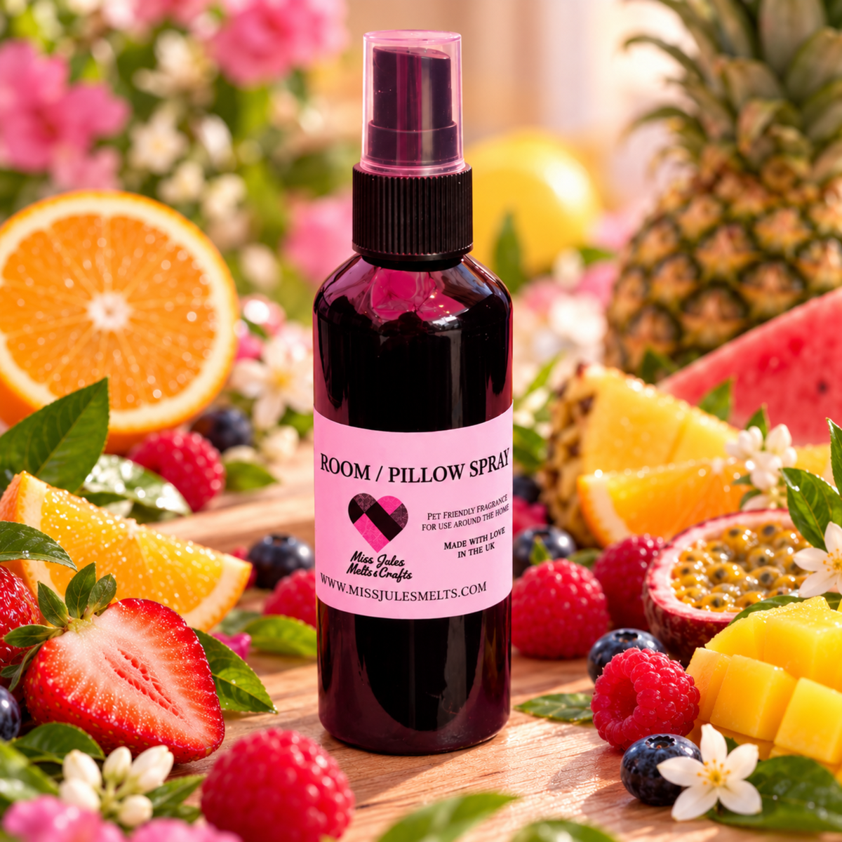 Fruit Room Spray 100ml – Choose Your Fragrance