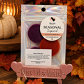 Pack of 2 seasonal fragranced vacuum discs by Miss Jules Melts & Crafts for a fresh-smelling home.