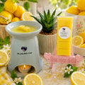 Sherbet Lemon scented wax melts by Miss Jules Melts & Crafts with a zesty, sweet lemon and sherbet-inspired fragrance